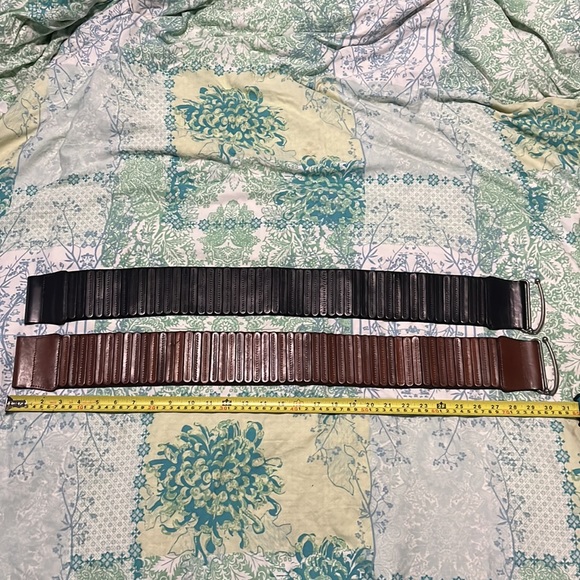 Leather style waist belts - Picture 2 of 11